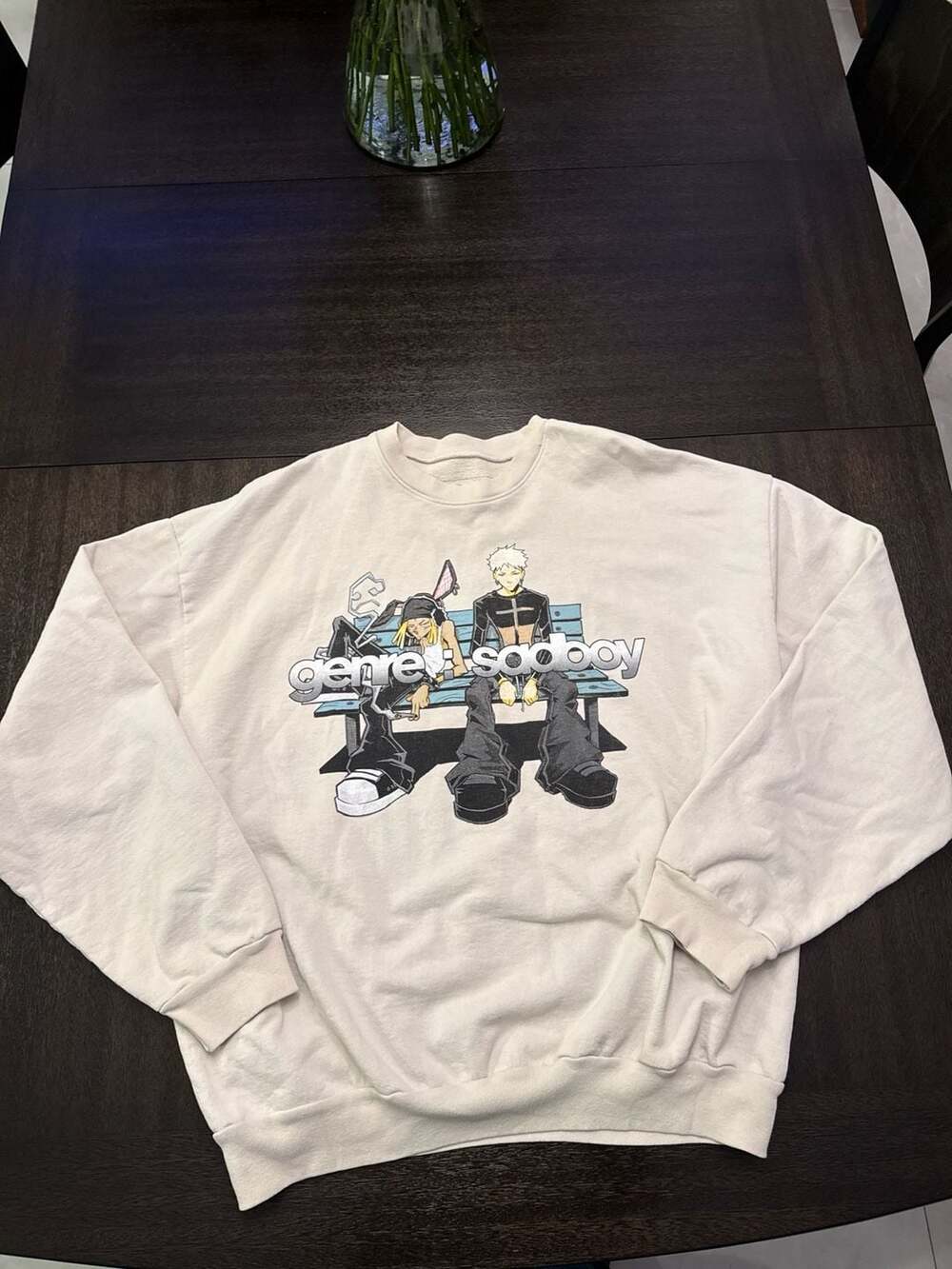 MGK Machine Gun Kelly Anime Crewneck Genre Sadboy Size 2XL